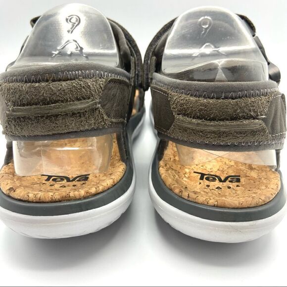 Teva Men’s Terra Float Fisher Sandals 9 Gray NWT - Picture 4 of 12